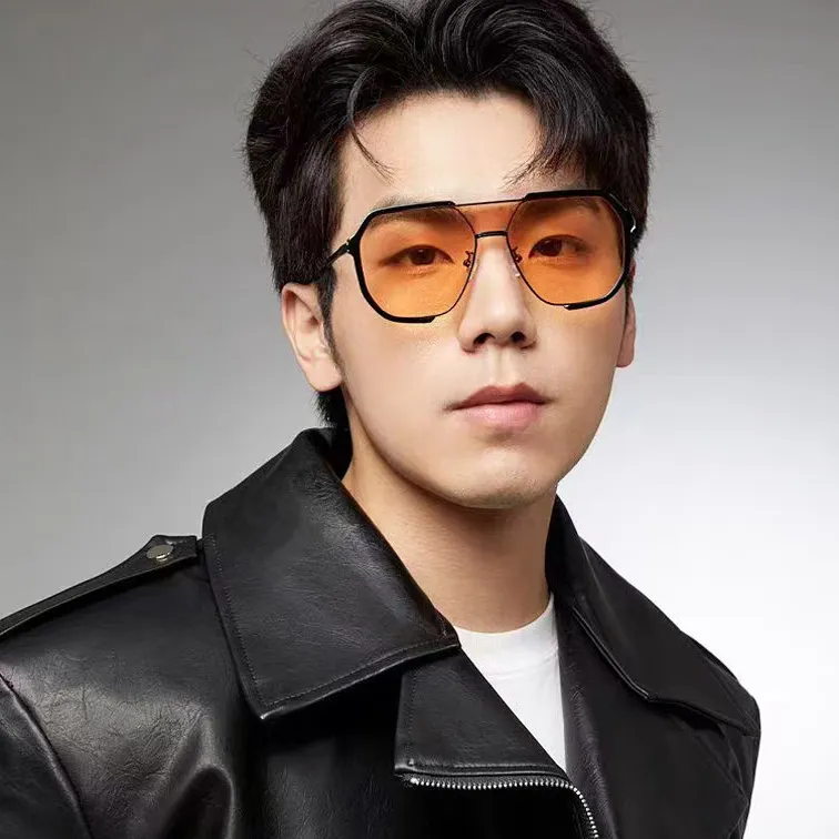 TUCANO Plastic Metal Copper Alloy Aviator Sunglasses Unisex-18