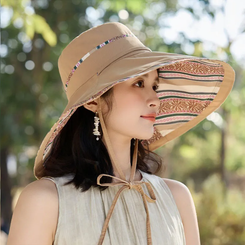 TUCANO Polyester Sun Protection Hats Women's-2