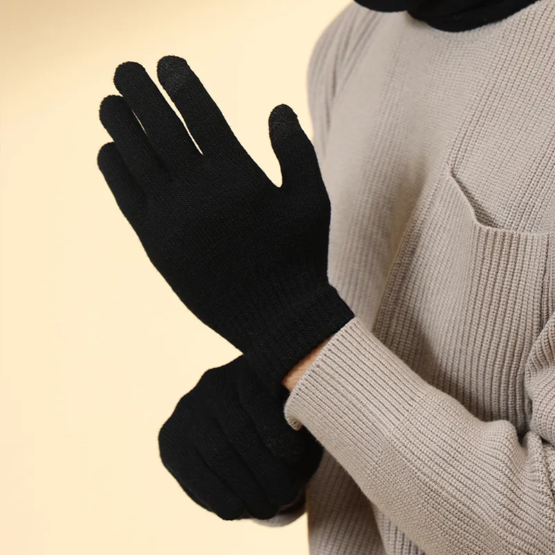TUCANO Acrylic Spandex Knit Gloves Unisex-2