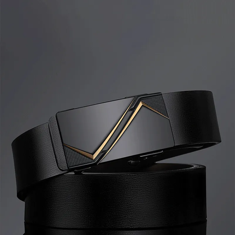 TUCANO Split Cow Leather Belts Men's 3.3cm-6
