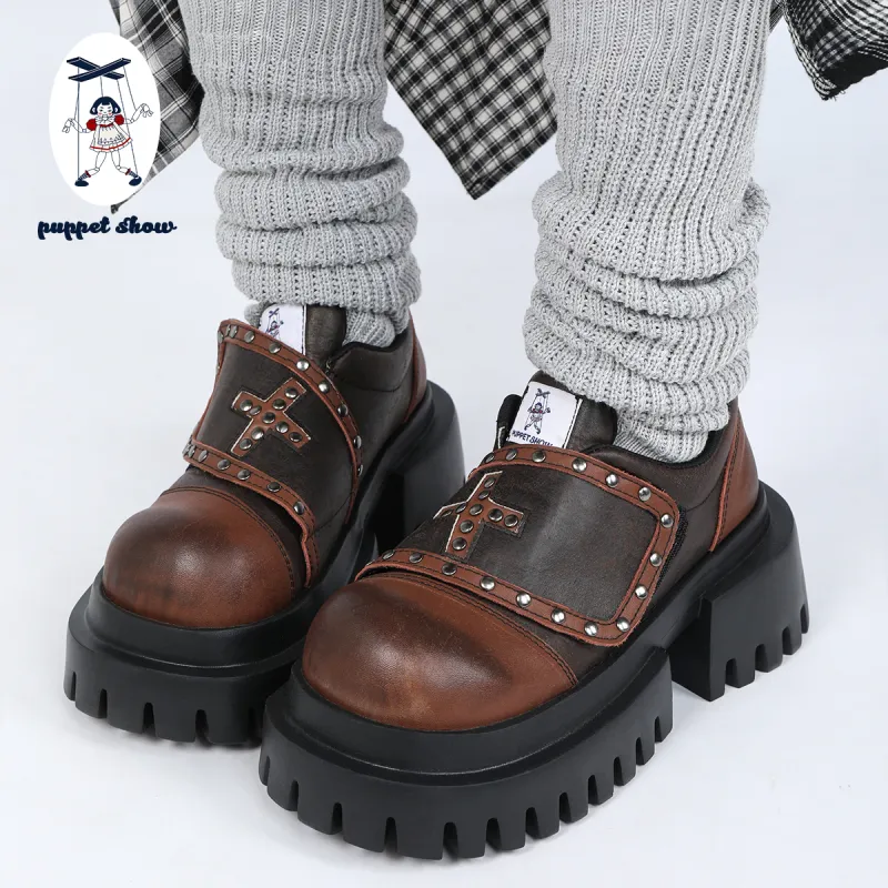 Enqo Casual Single Shoes Women's Coffee-1