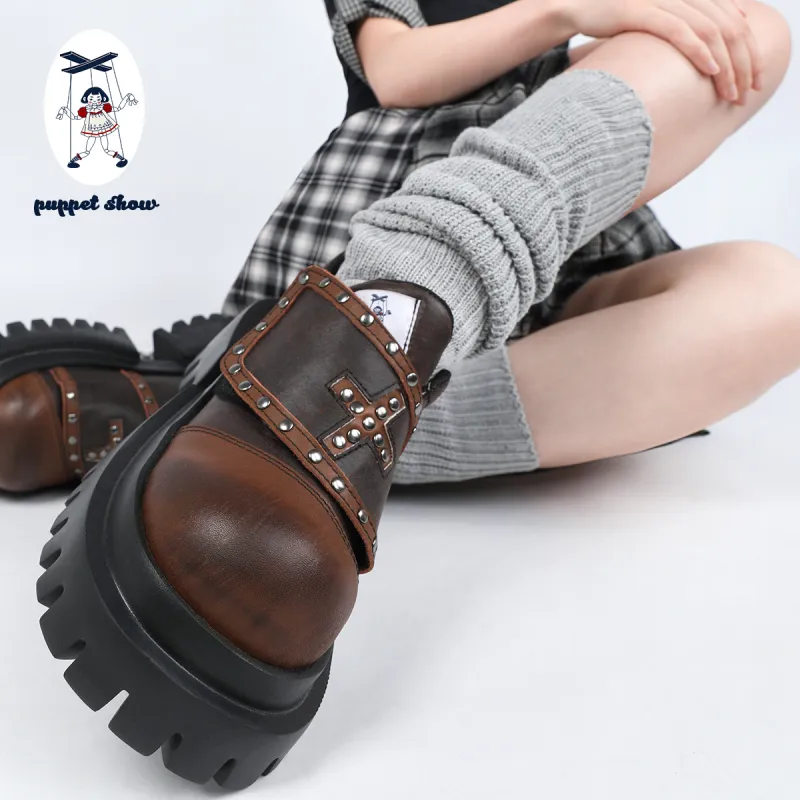 Enqo Casual Single Shoes Women's Coffee-5