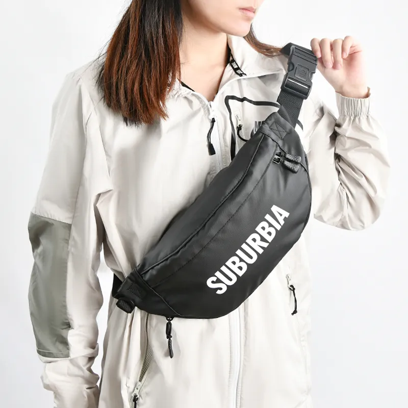 SUBURBIA Membrana Dermalis Sling Bag Unisex White-4