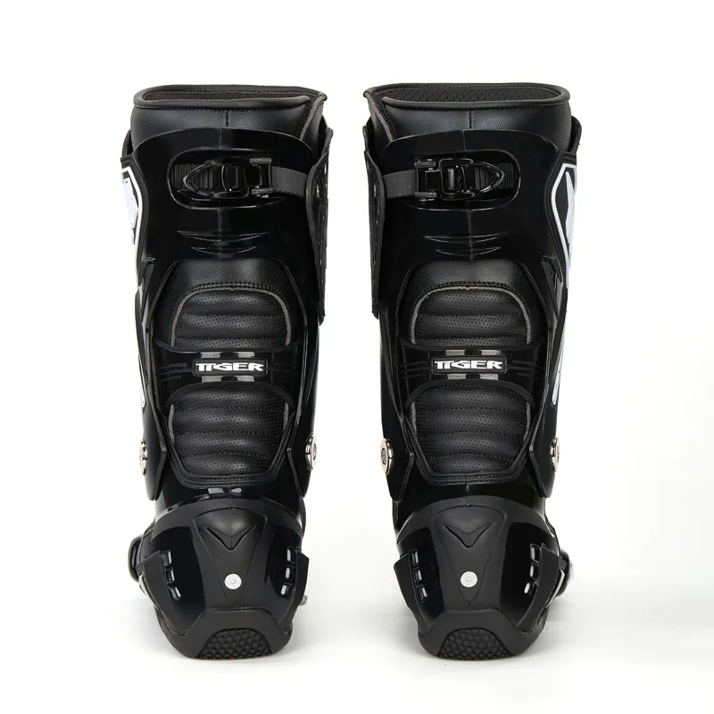 TR X ONE Wear Resistant Cushioning Protective Cycling Boots Unisex Black-5