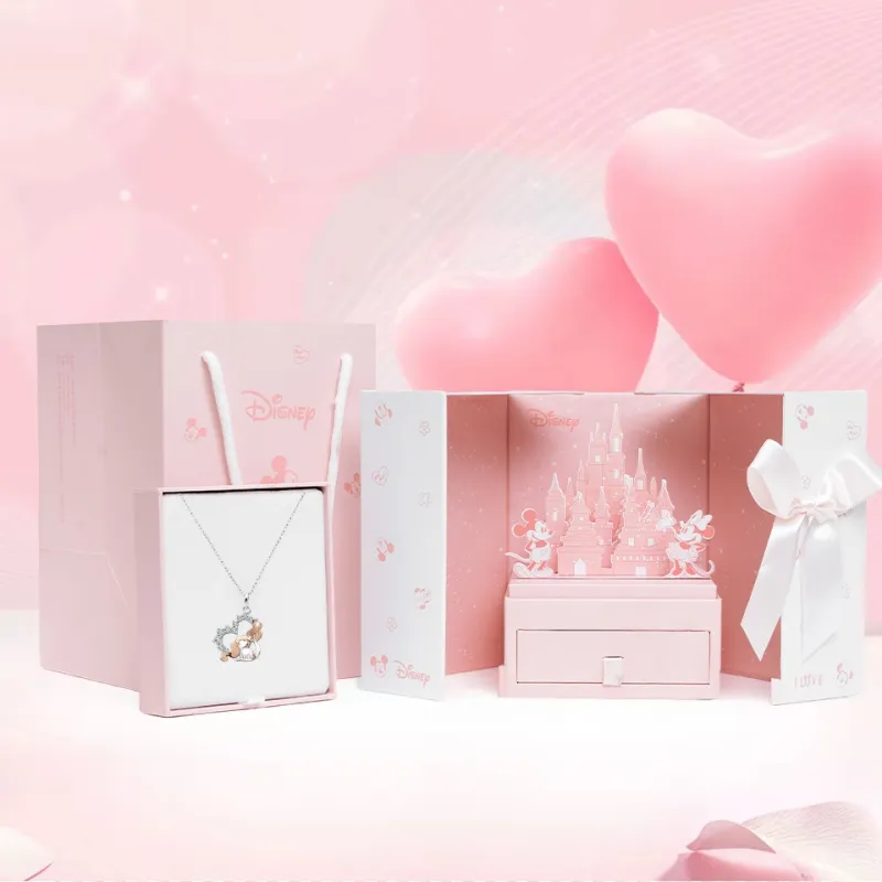 Disney Princess S925 Silver Necklaces Women's-1