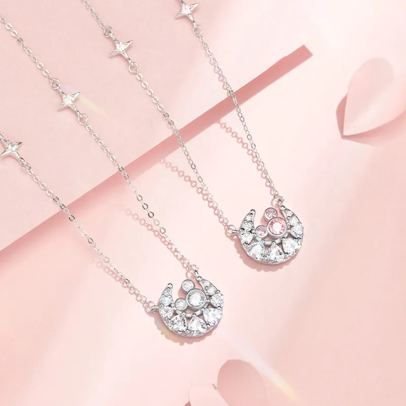 Disney S925 Silver Necklaces Women's-8