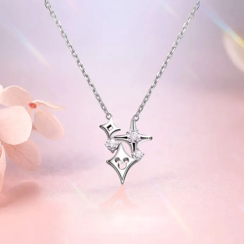 Disney S925 Silver Necklaces Women's-15