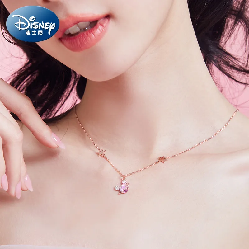 Disney Magic Colors Series S925 Silver Necklaces Women's-43