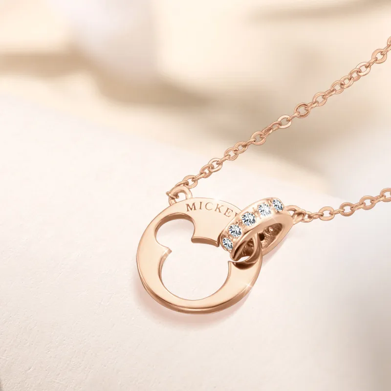 Disney S925 Silver Necklaces Women's-52