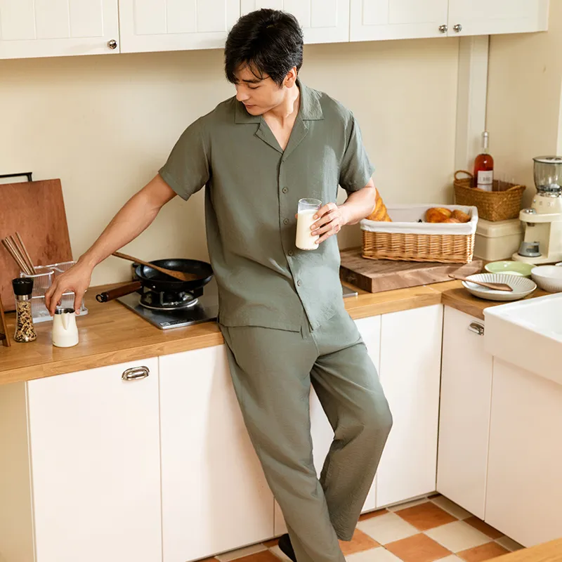 SEPTWOLVES Men Pajama Sets-3