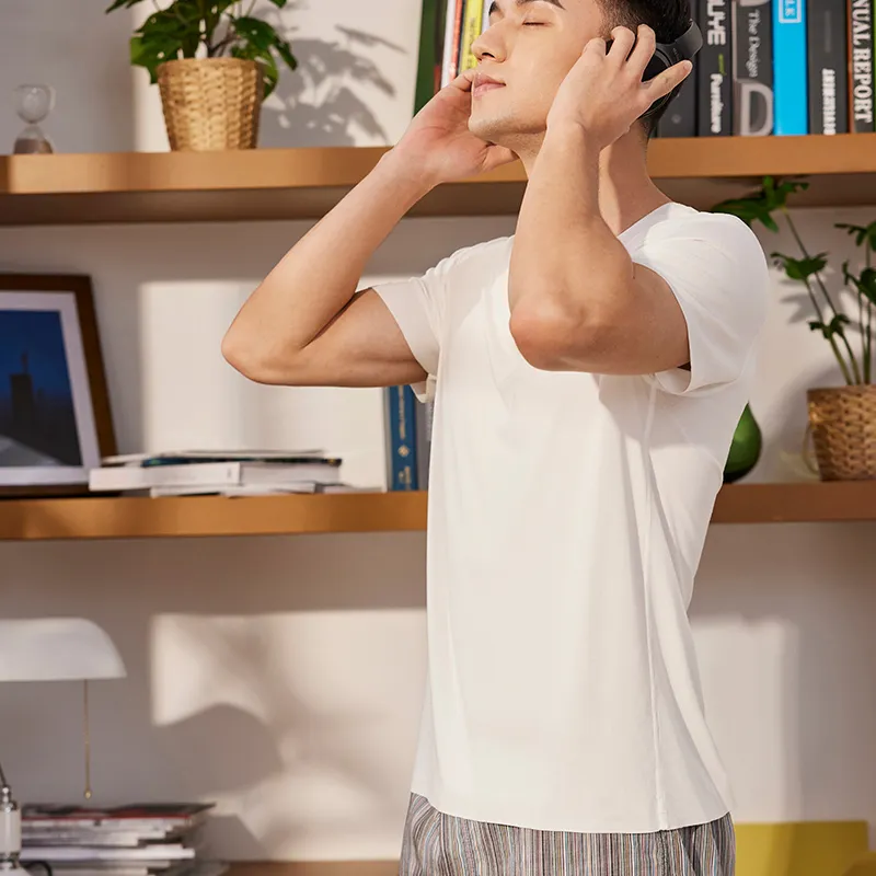 SEPTWOLVES Men Pajama Tops-9