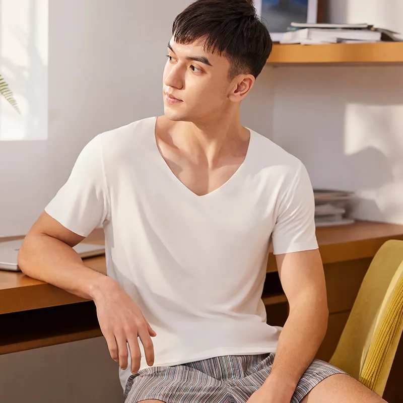 SEPTWOLVES Men Pajama Tops-10
