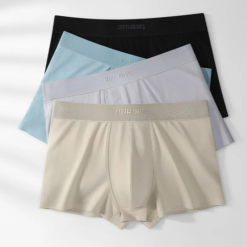 SEPTWOLVES Underpants Men's Box 3 Pack Mixed Color-3