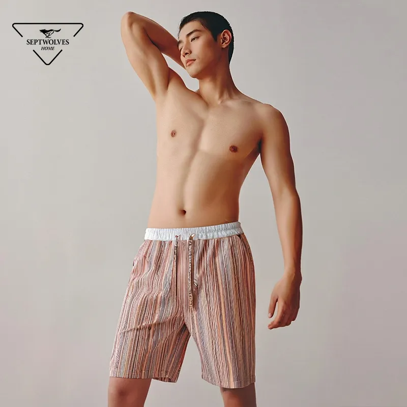 SEPTWOLVES Boxer Shorts Men's Orange-4