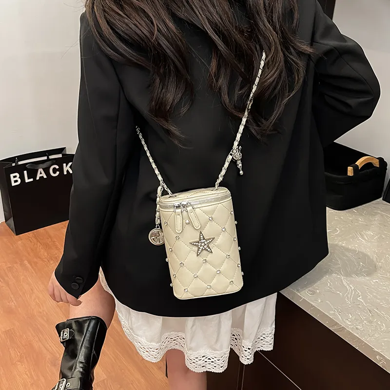 Fitchell PU Bucket Bags Crossbody Bag, Shoulder Bag Regular Women's Multicolor-21