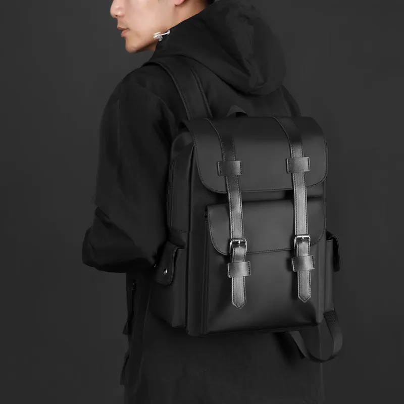 Fitchell Membrana Dermalis Backpack Men's Gray/Army Green/Black-13