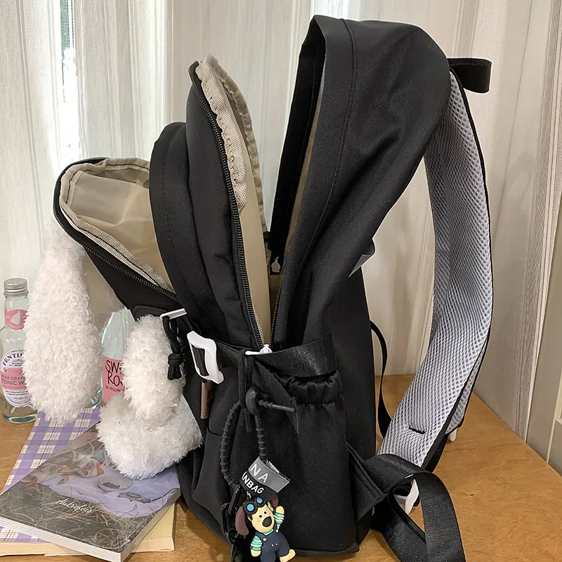 Fitchell Nylon Backpack Women's Multicolor-6