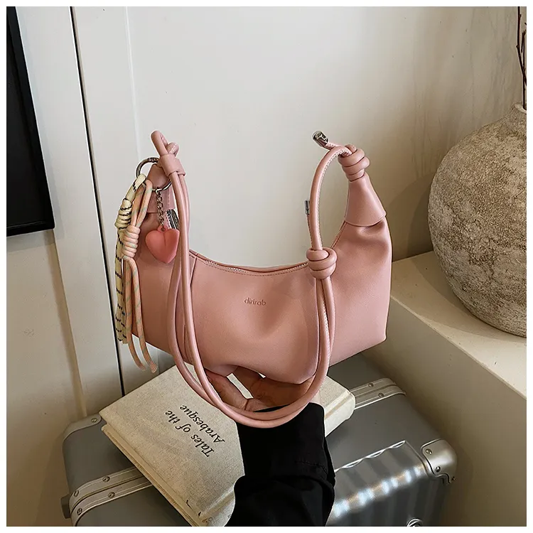 Fitchell PU Shoulder Bag Women's Yellow/Pink/Silver/Black/Blue/White-10