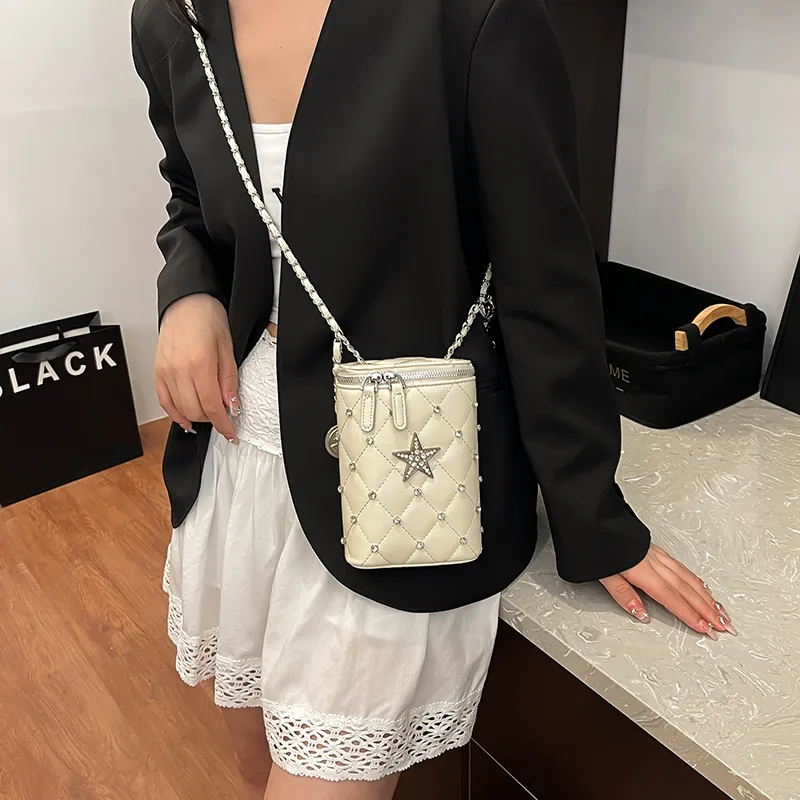Fitchell PU Bucket Bags Crossbody Bag, Shoulder Bag Regular Women's Multicolor-19