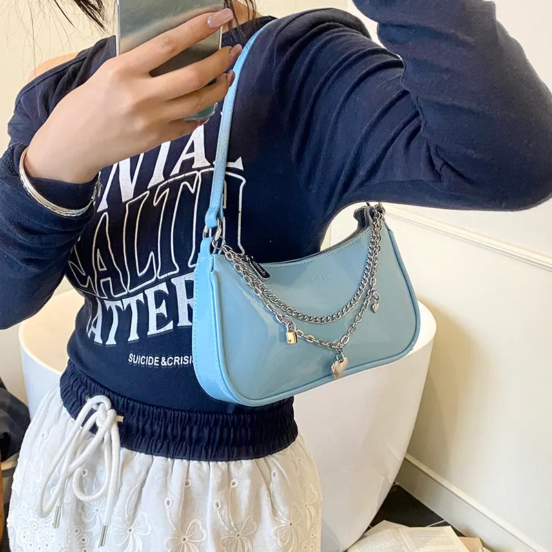 Fitchell PU Shoulder Bag Women's Multicolor-20