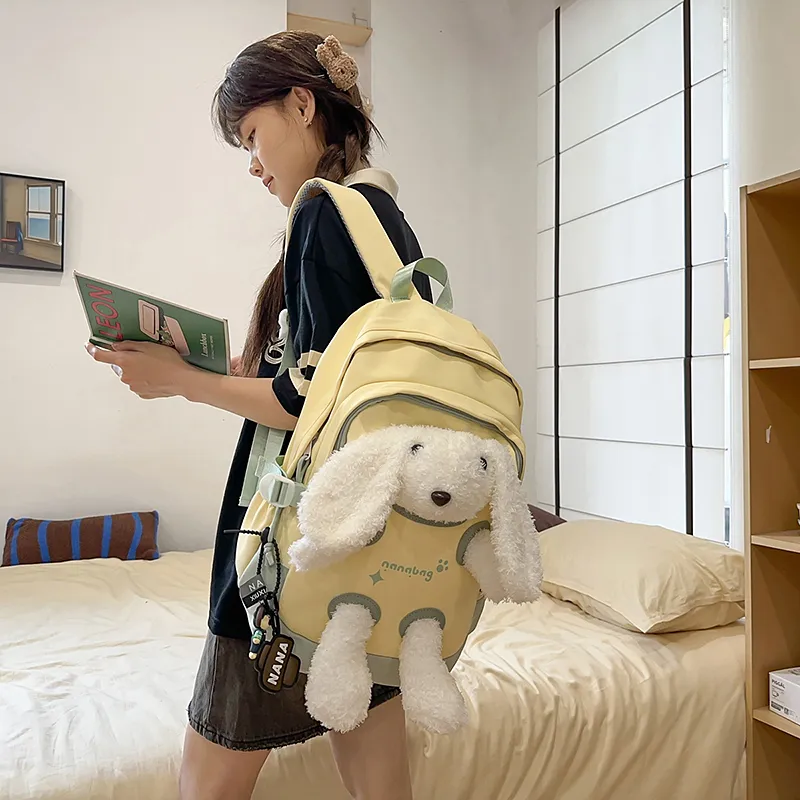 Fitchell Nylon Backpack Women's Multicolor-13