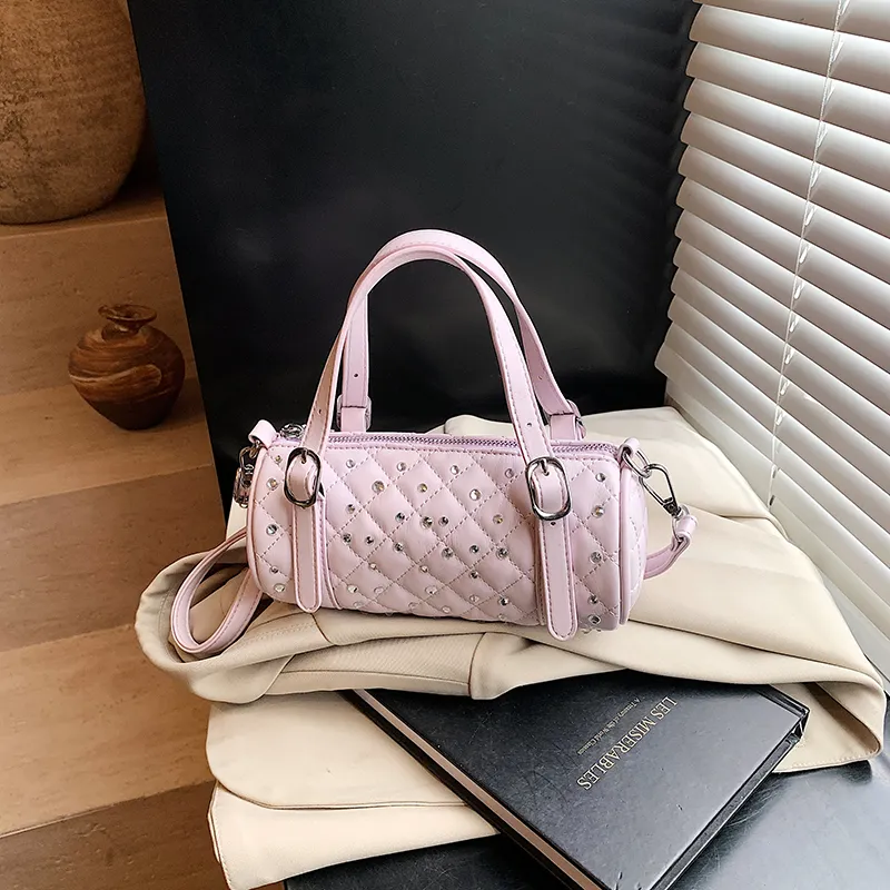 Fitchell PU Handbag Women's Yellow/Black/Pink/White-20