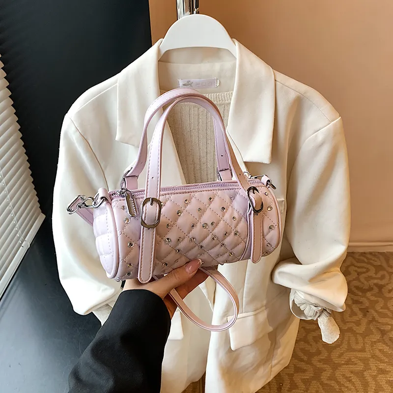 Fitchell PU Handbag Women's Yellow/Black/Pink/White-18