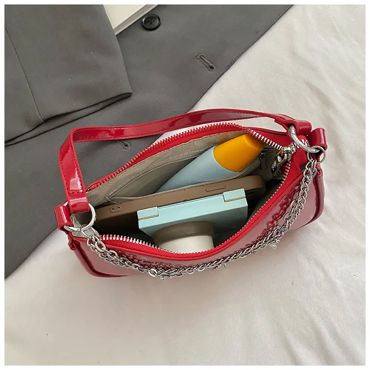 Fitchell PU Shoulder Bag Women's Multicolor-6
