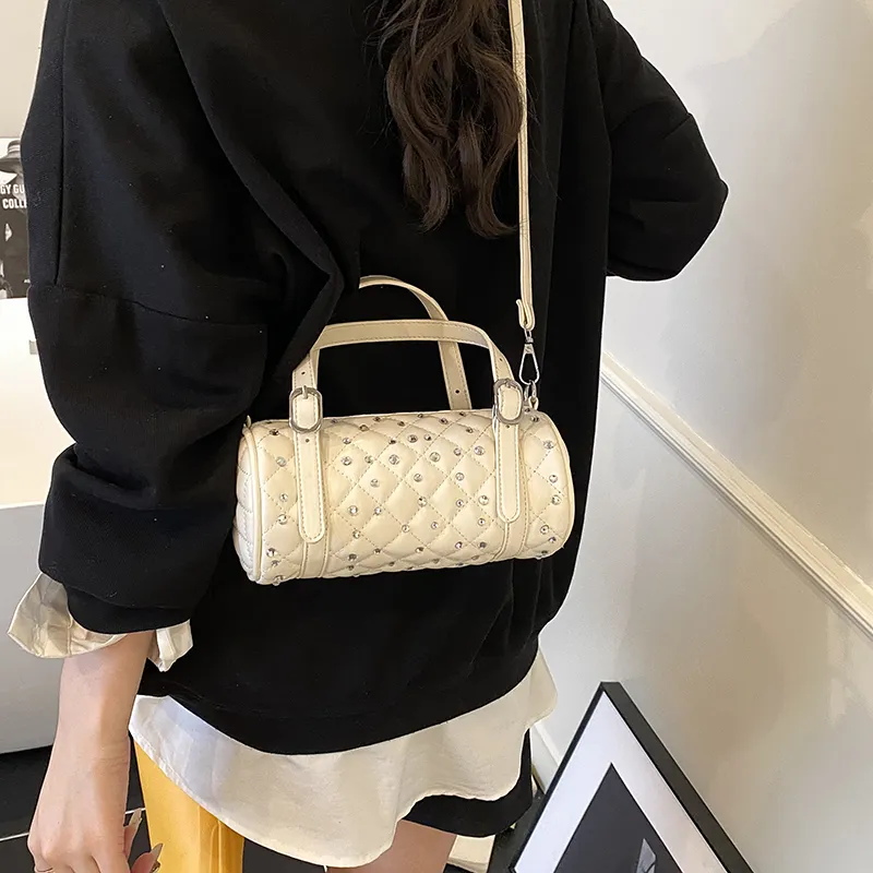 Fitchell PU Handbag Women's Yellow/Black/Pink/White-14
