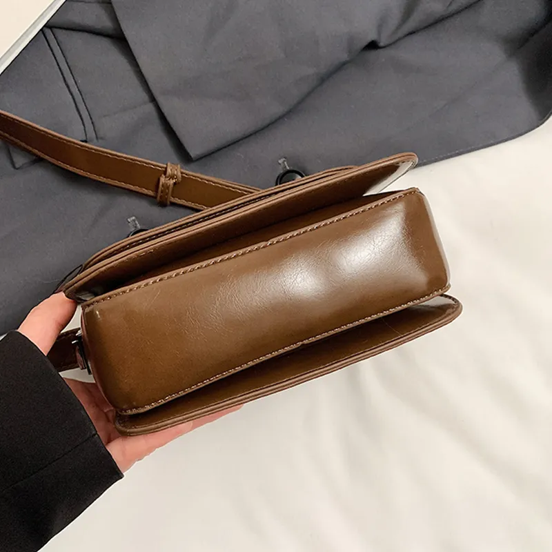 Fitchell Versatile In Vintage Crossbody Bag Shoulder Bag Women's Brown Black/Ecru/Coffee/Red-2