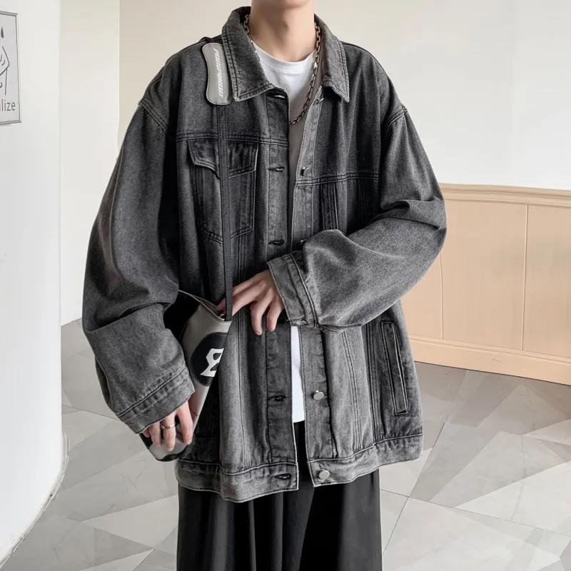 TESTUNG Denim Jackets Unisex-37
