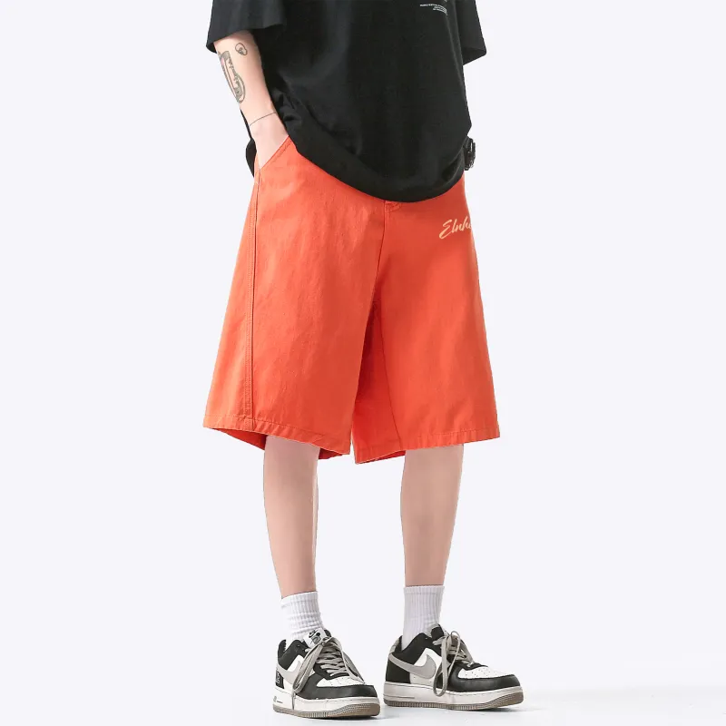 ELNHEN Denim Shorts Unisex Pink-32