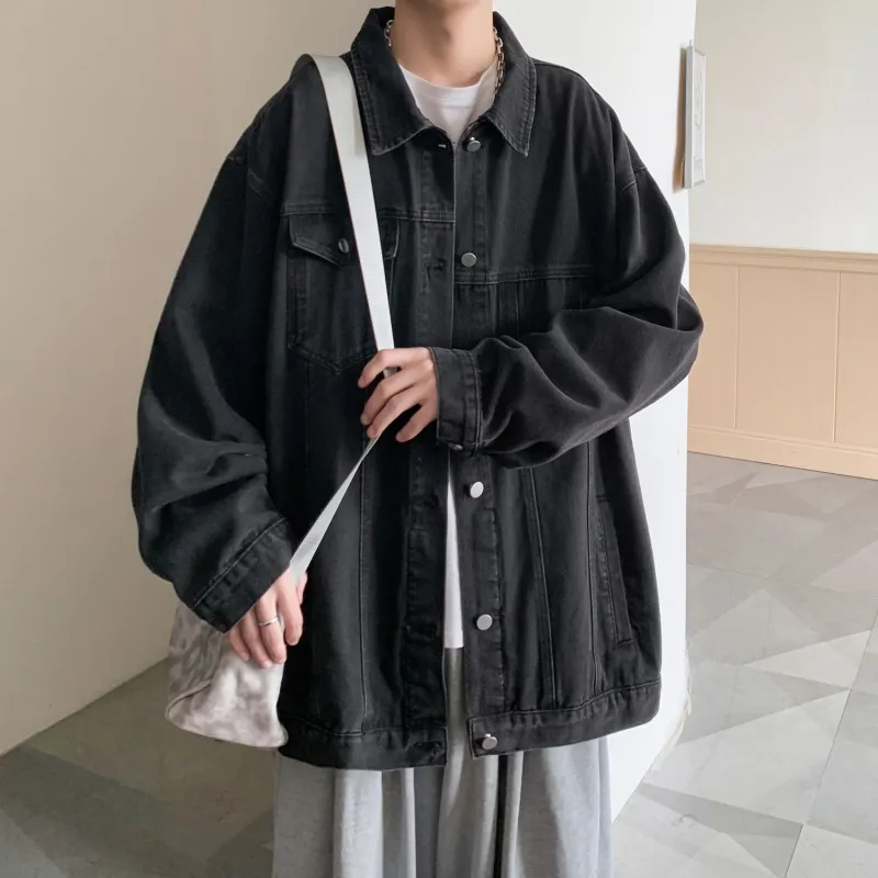 TESTUNG Denim Jackets Unisex-5