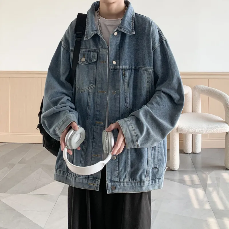 TESTUNG Denim Jackets Unisex-20
