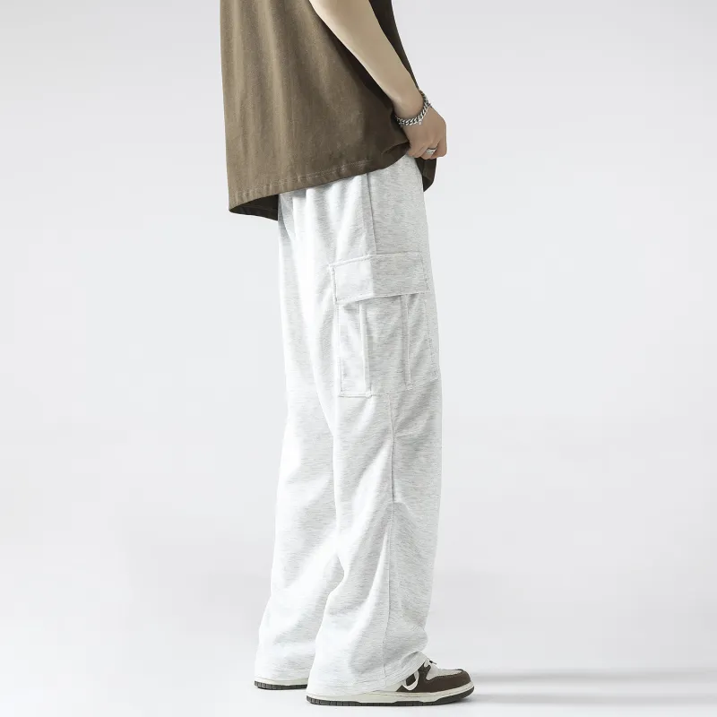 ELNHEN Cargo Pants Unisex Purple-19