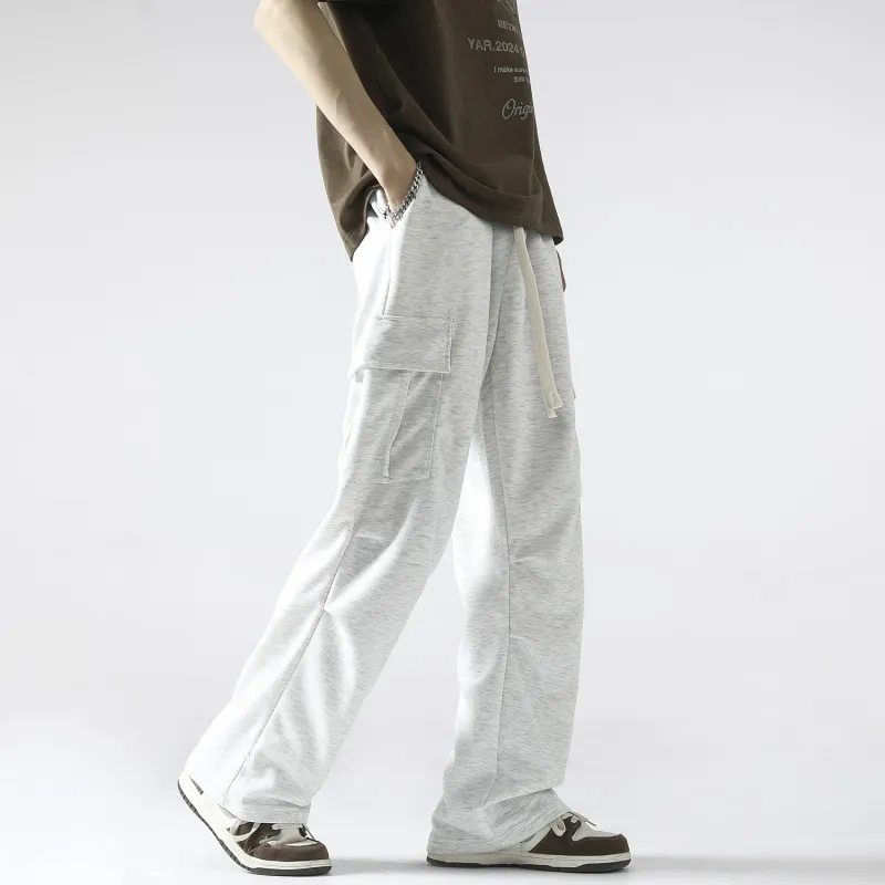 ELNHEN Cargo Pants Unisex Purple-18