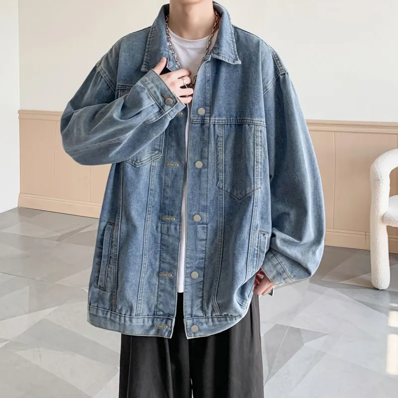 TESTUNG Denim Jackets Unisex-19