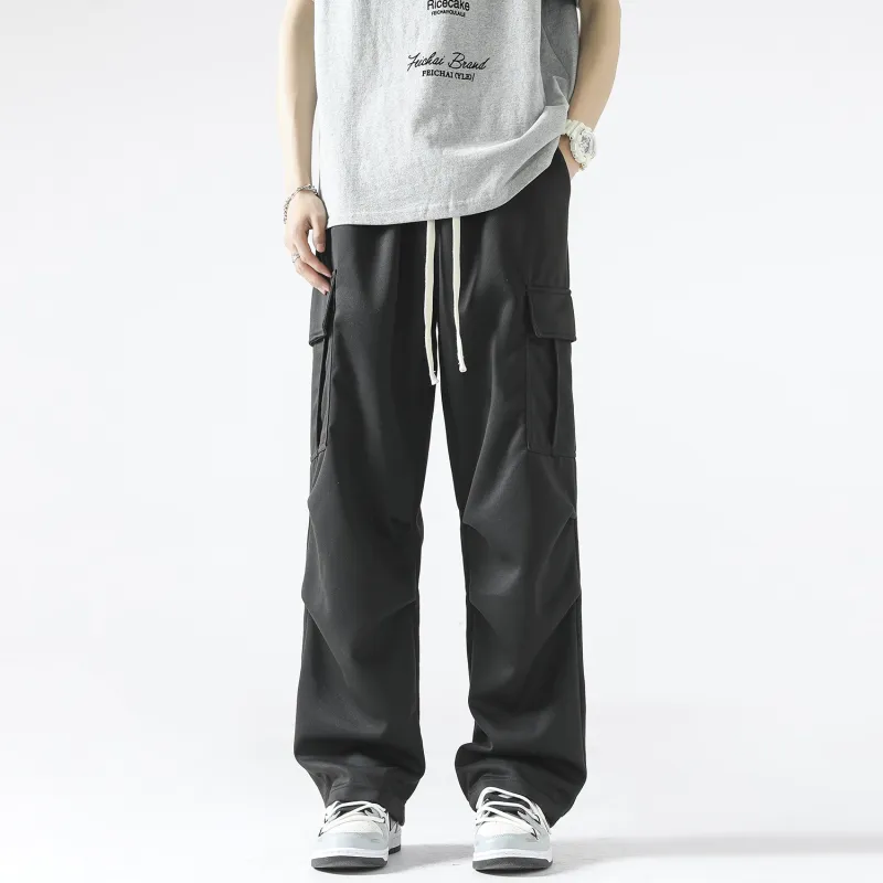 ELNHEN Cargo Pants Unisex Purple-25