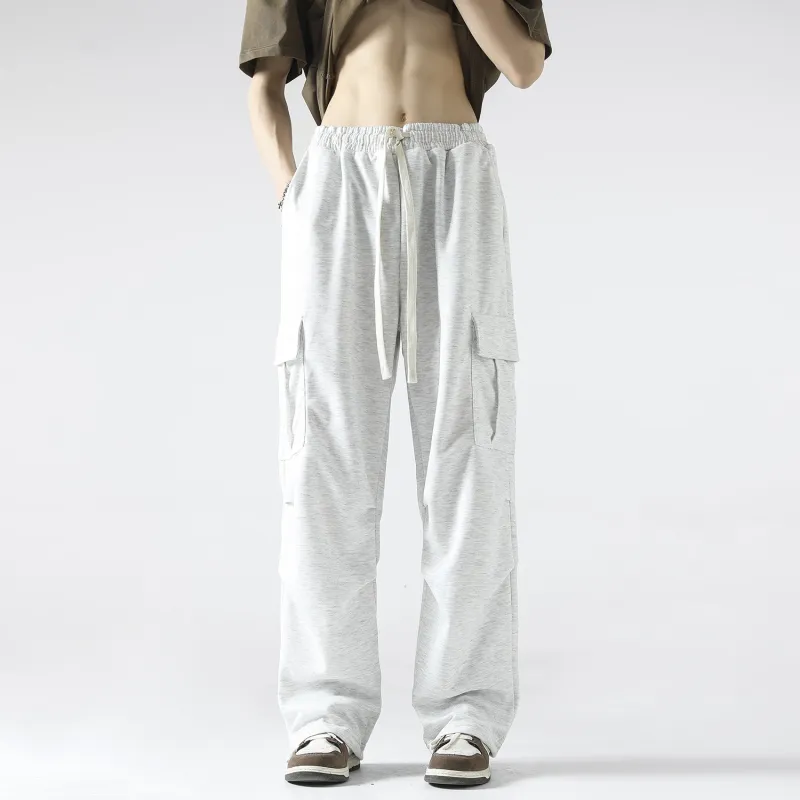 ELNHEN Cargo Pants Unisex Purple-14