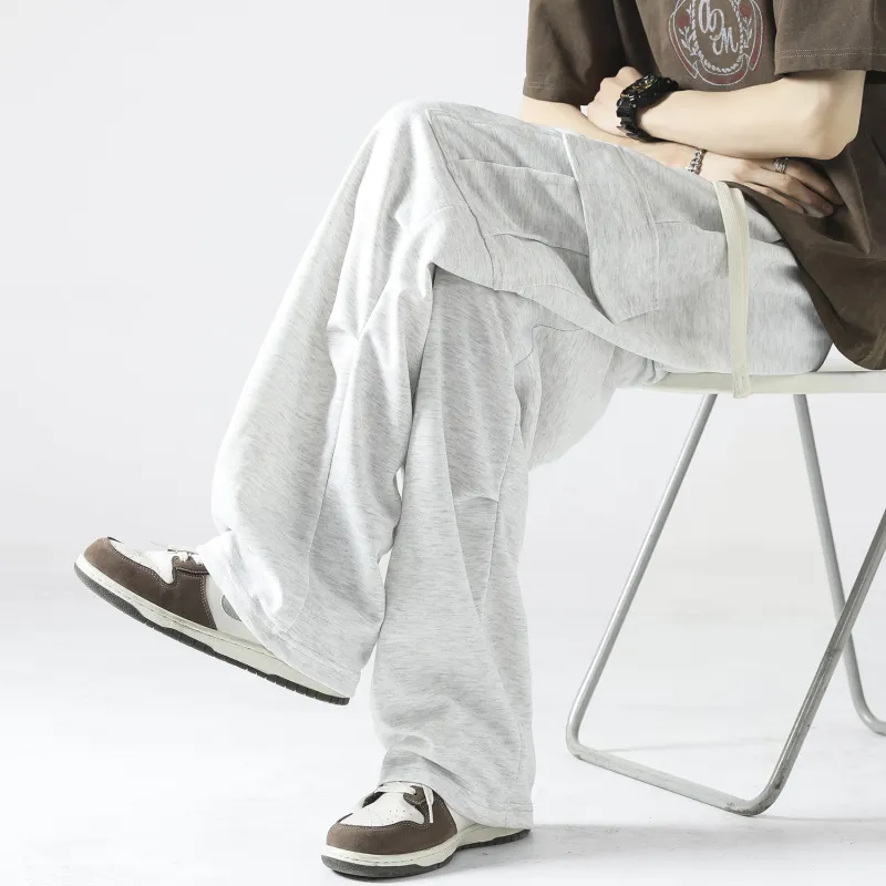 ELNHEN Cargo Pants Unisex Purple-21