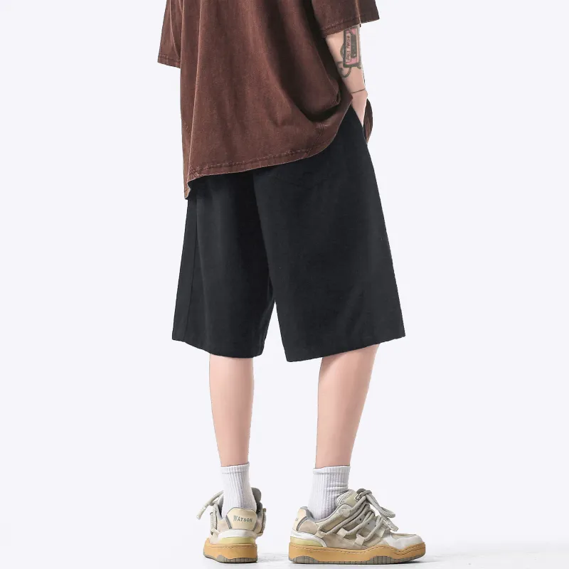 ELNHEN Denim Shorts Unisex Pink-10