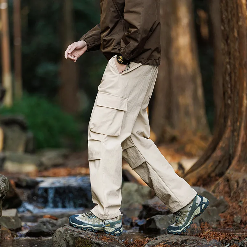 ELNHEN Cargo Pants Unisex Purple-24