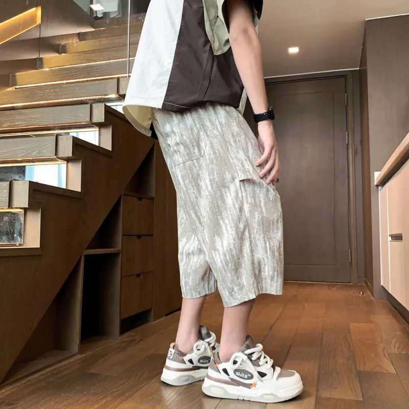 PAINT STAIN Casual Shorts Unisex-10