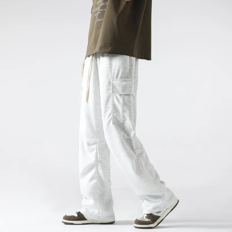 ELNHEN Cargo Pants Unisex Purple-16
