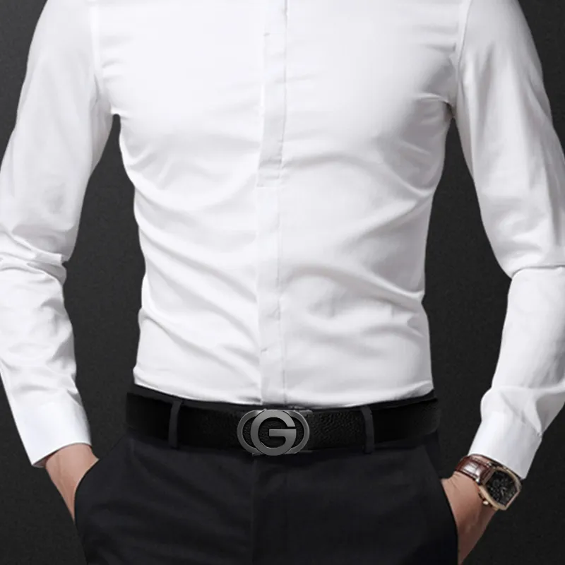 LUCKY LION Leather Belts Men-3
