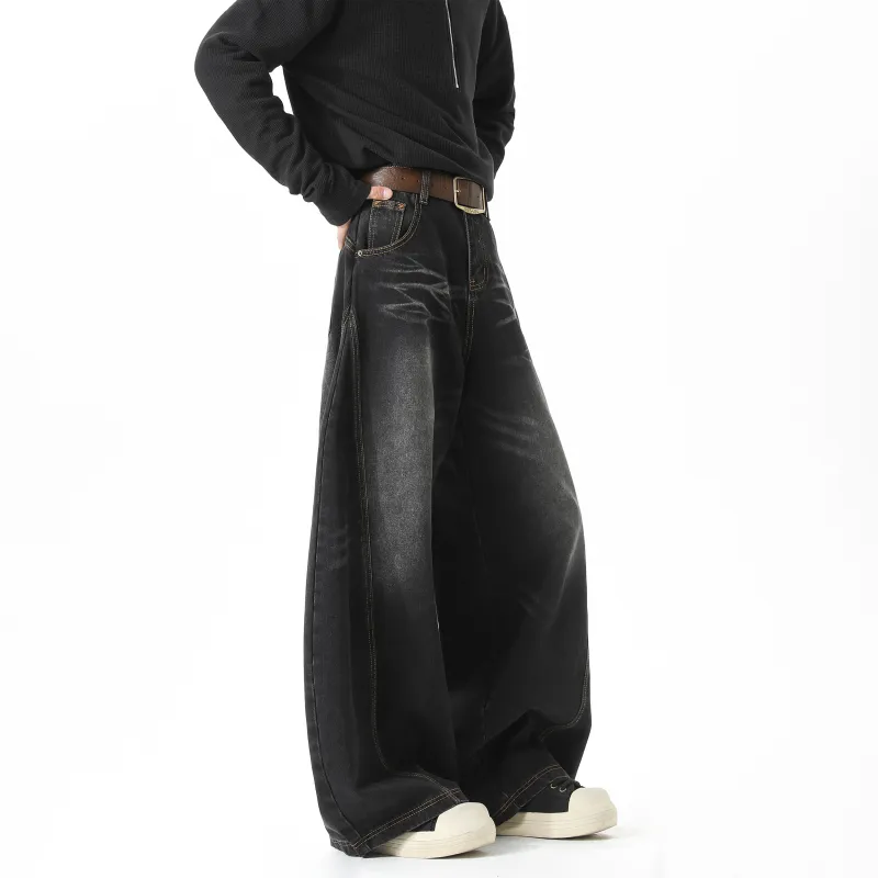WELTER EXPERIMENT Trendy Versatile Comfortable Jeans Unisex-5