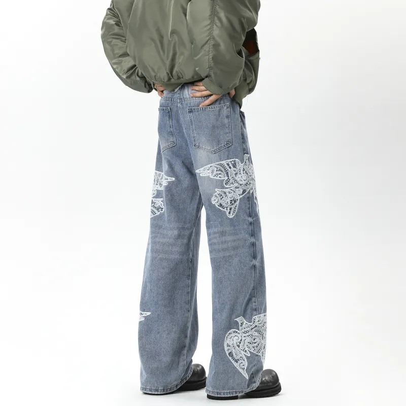 OPOX Jeans Unisex Blue-5