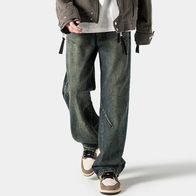 PAINT STAIN Jeans Unisex-18