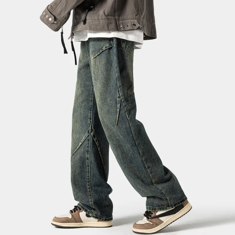 PAINT STAIN Jeans Unisex-19