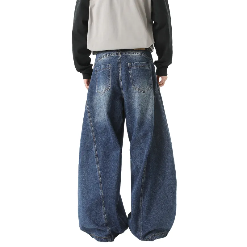 WELTER EXPERIMENT Trendy Versatile Comfortable Jeans Unisex-7